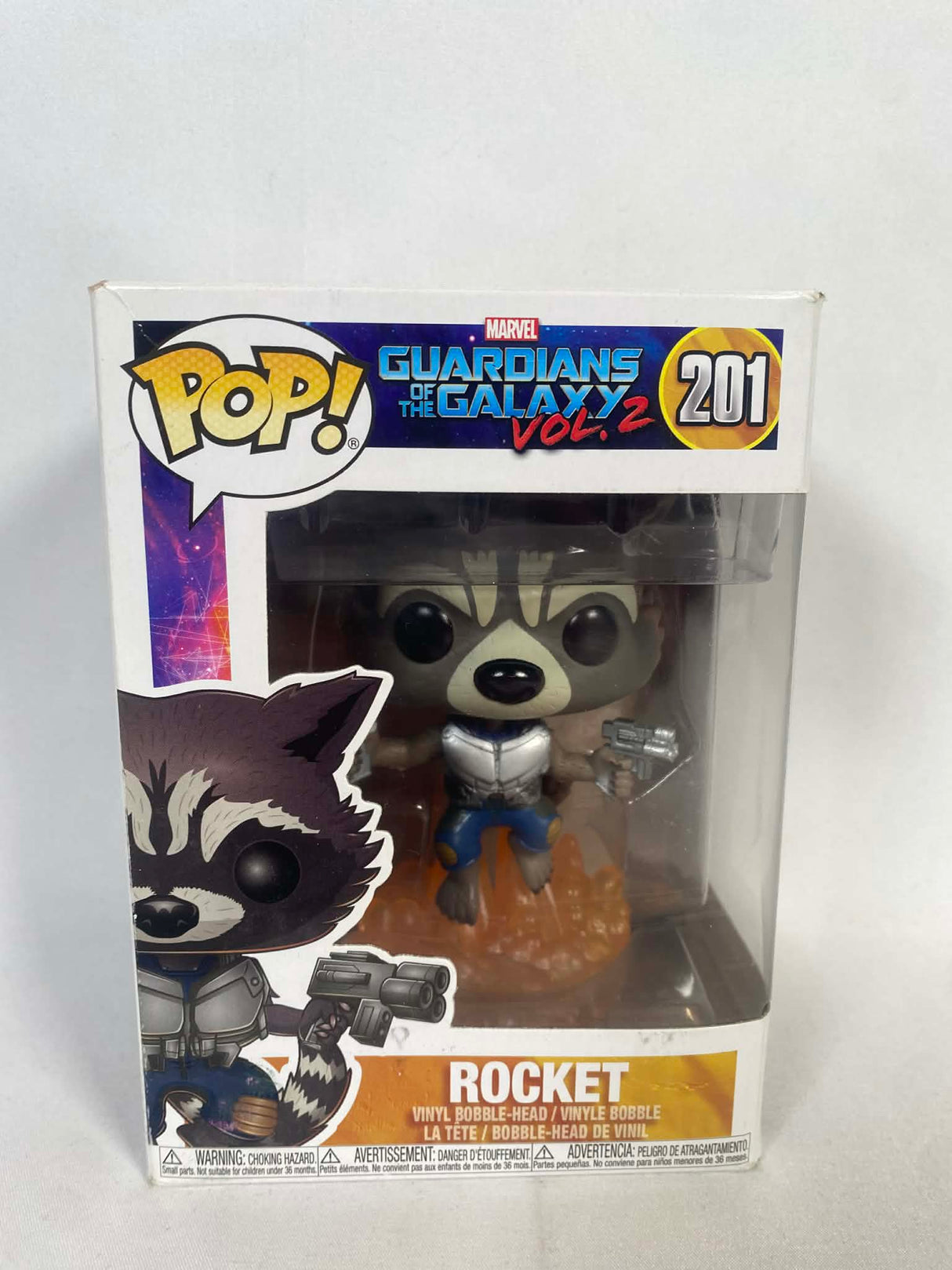 Guardians Of The Galaxy Vol. 2 Rocket Funko Pop! Vinyl Figure #201