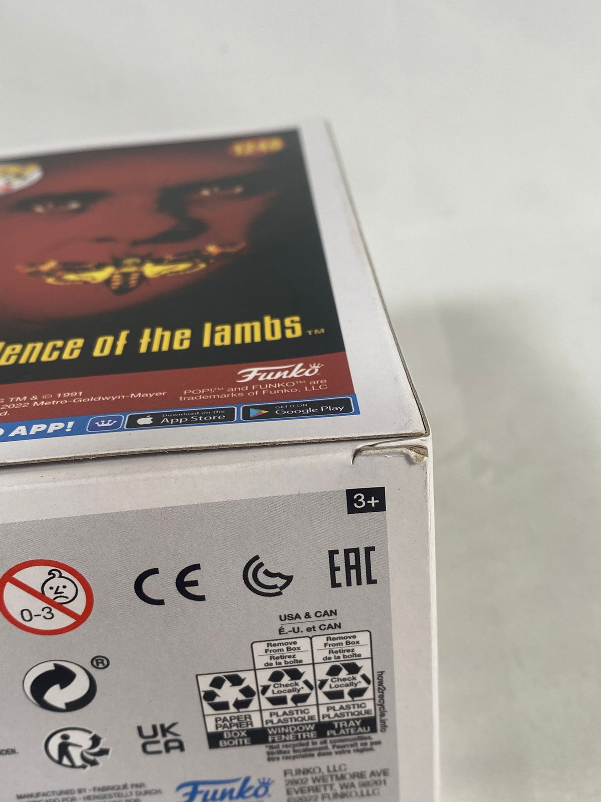 The Silence Of The Lambs Hannibal #1248 Funko Pop! Vinyl Figure