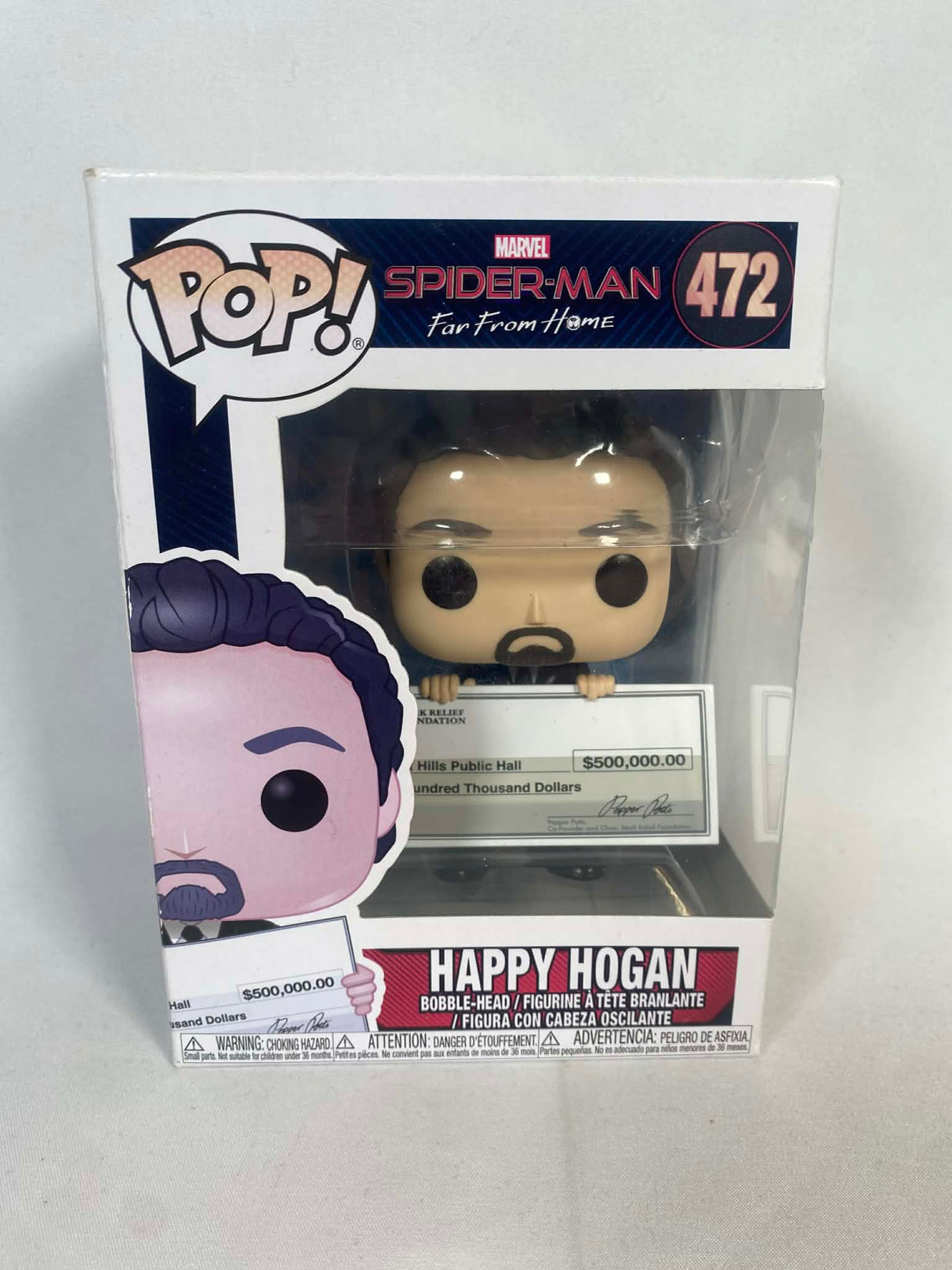 Spider-Man Far From Home Happy Hogan Funko Pop! Vinyl Figure #472