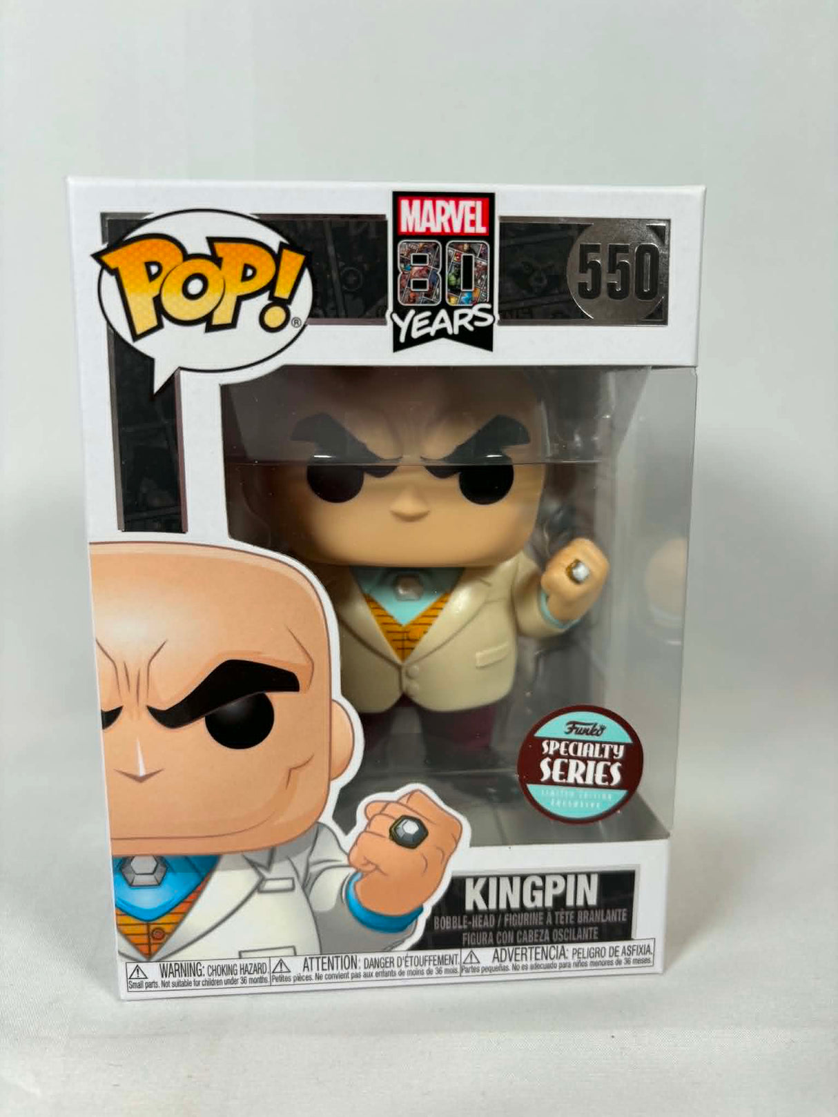 Marvel 80 Years Kingpin Funko Pop! Vinyl Figure #550 (Funko Specialty Series)
