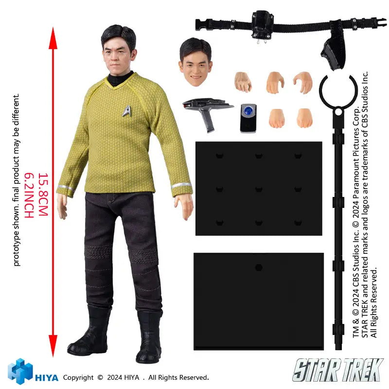 Star Trek Hikaru Sulu 1/12 Scale Exquisite Super Series Action Figure