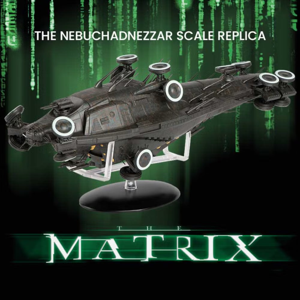The Matrix The Nebuchadnezzar Master Replicas Die-Cast Model Ship
