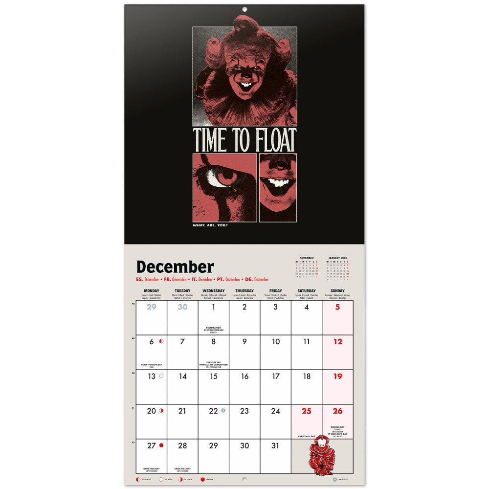IT Welcome to Derry 2027 Calendar