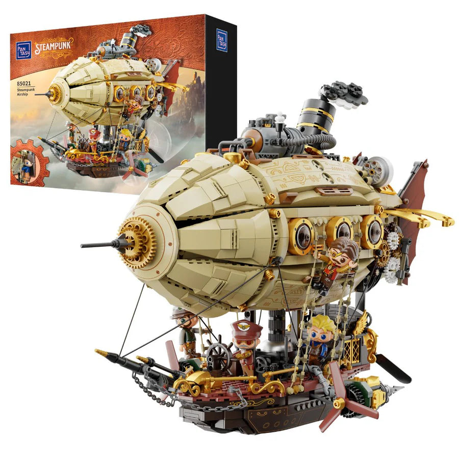 Pantasy Building Bricks Steampunk Airship Construction Set