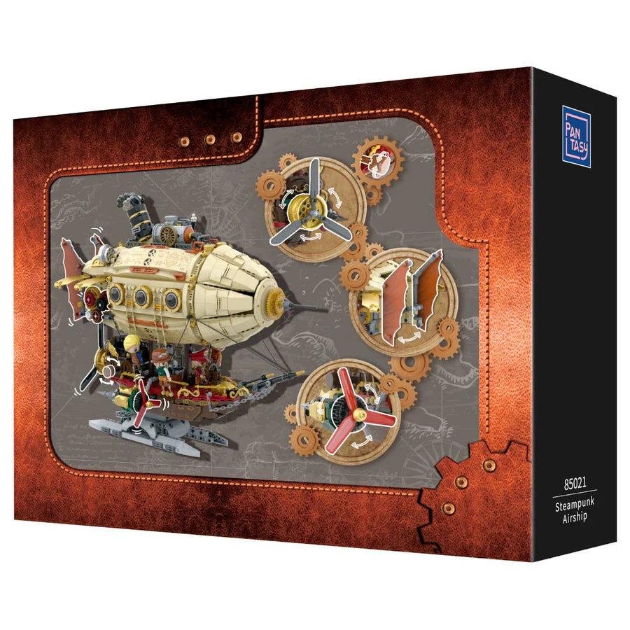 Pantasy Building Bricks Steampunk Airship Construction Set