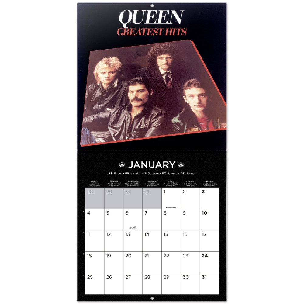 Queen 2027 Calendar