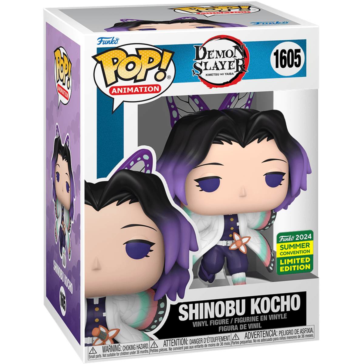 Demon Slayer Shinobu Kocho (Summer Convention 2024) Funko Pop! Vinyl Figure #1605
