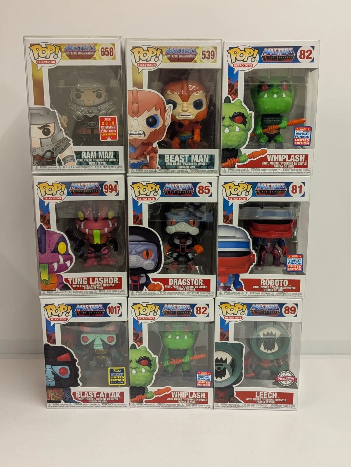 Masters of the Universe Funko Pop! Vinyl Figure Bundle of 29 Vinyl Figures
