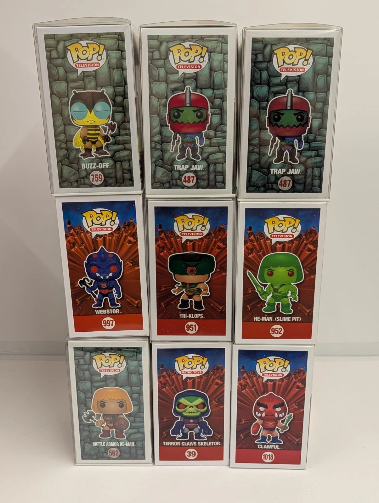 Masters of the Universe Funko Pop! Vinyl Figure Bundle of 29 Vinyl Figures