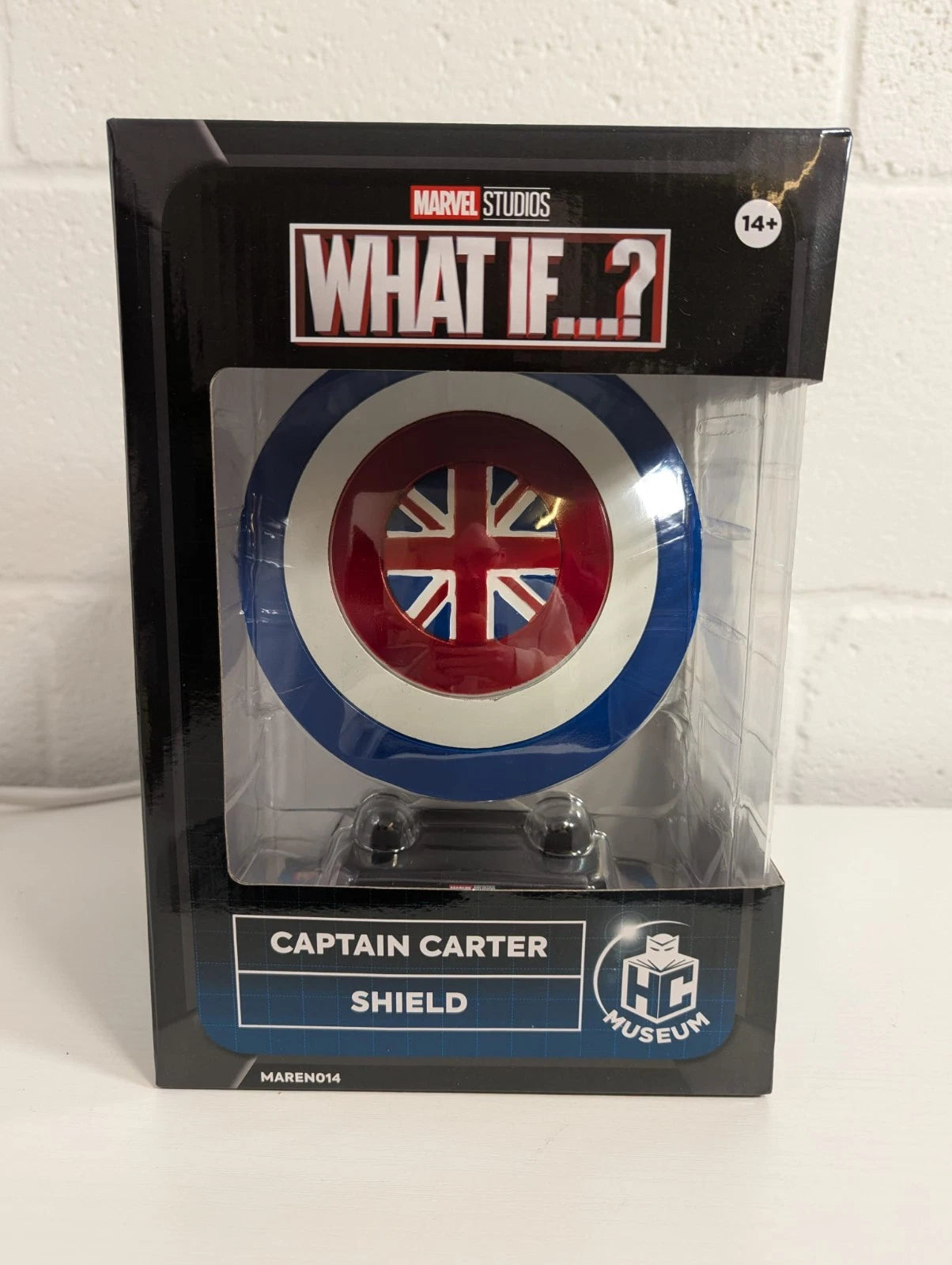 Marvel What If...? Captain Carter Shield Eaglemoss Hero Collector Statue