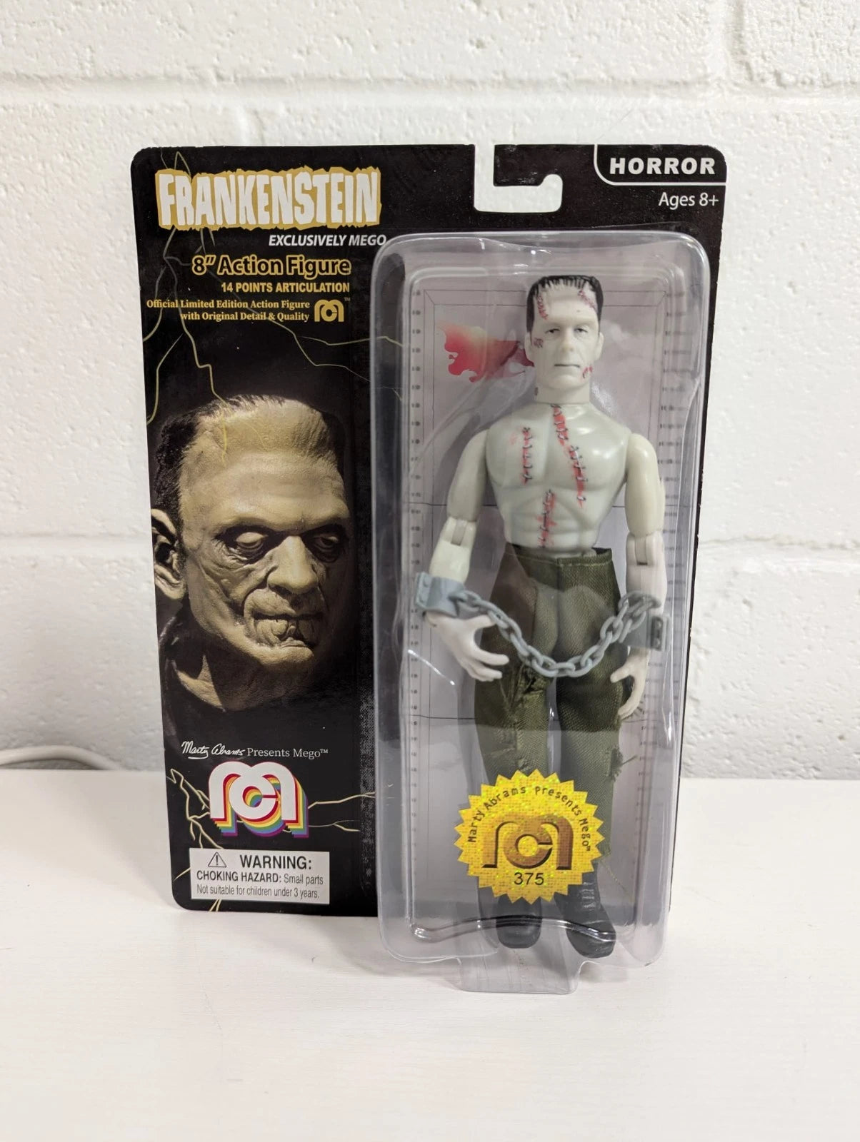 Frankenstein With Stitches 8" Mego Action Figure Limited Edition #375