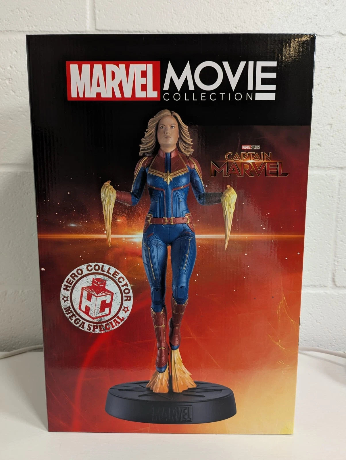 Marvel Movie Collection Captain Marvel Eaglemoss Mega Special 35cm Statue