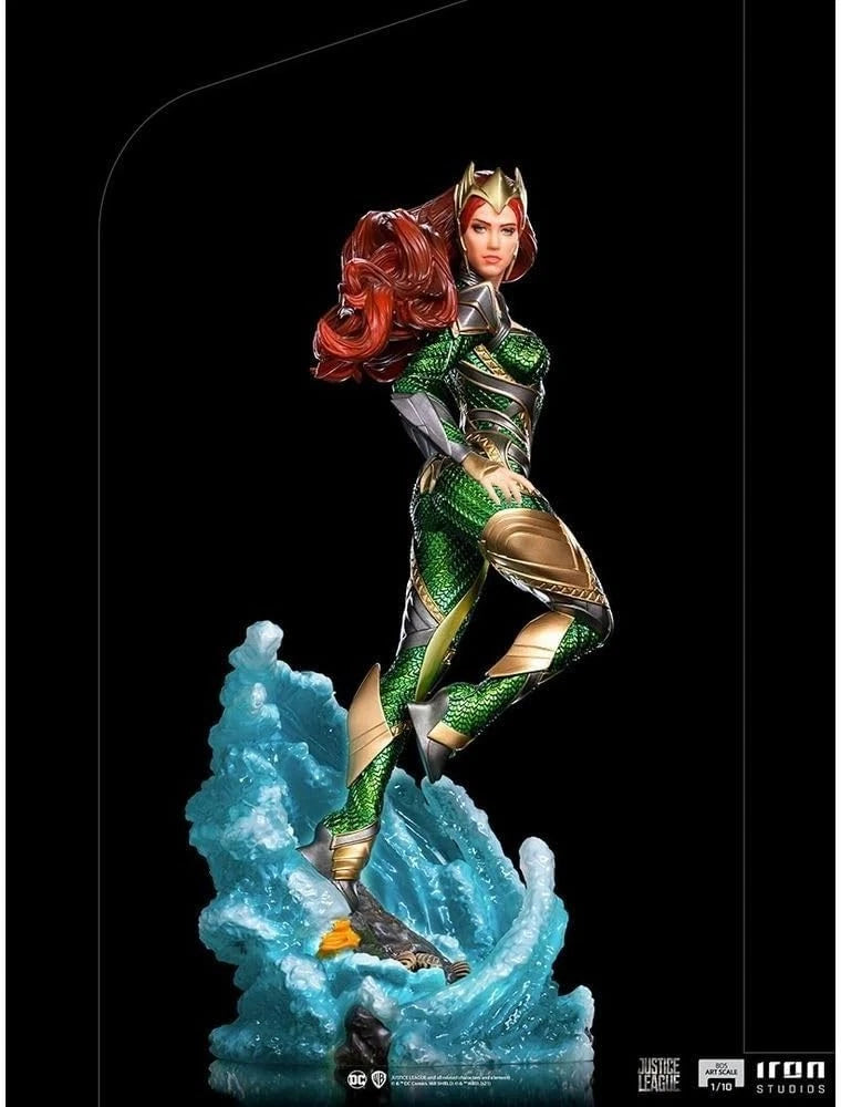 DC Comics Zack Snyder's Justice League Mera Iron Studios 1/10 Scale 8" Statue