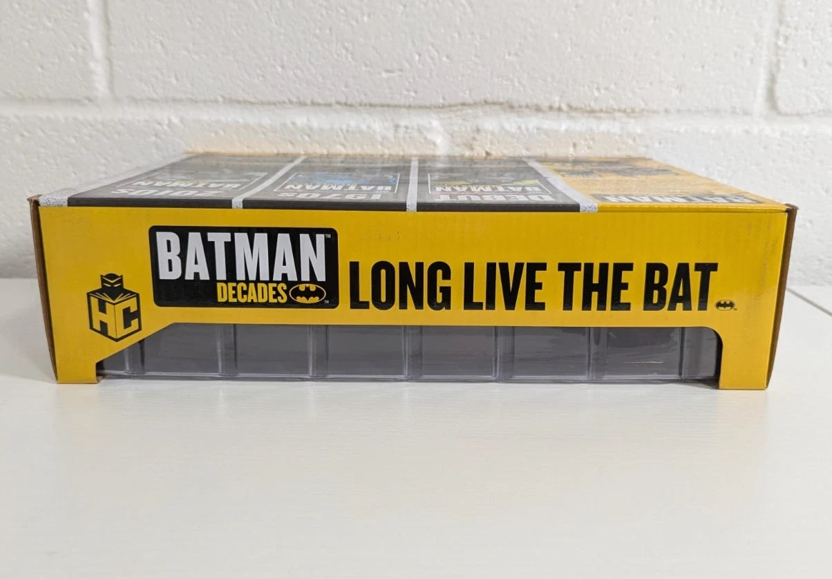 DC Comics Batman Decades Debut, 1970s, 2010s Eaglemoss Figure 3-Pack Bundle Set