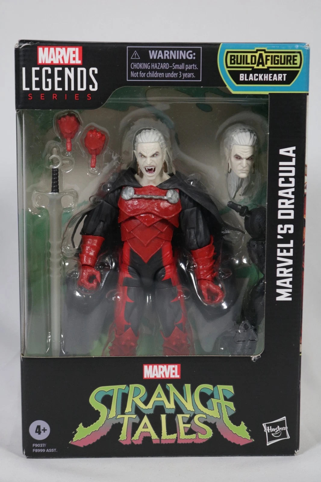 Marvel Legend Blackheart Build a Figure Complete Set of Action Figures