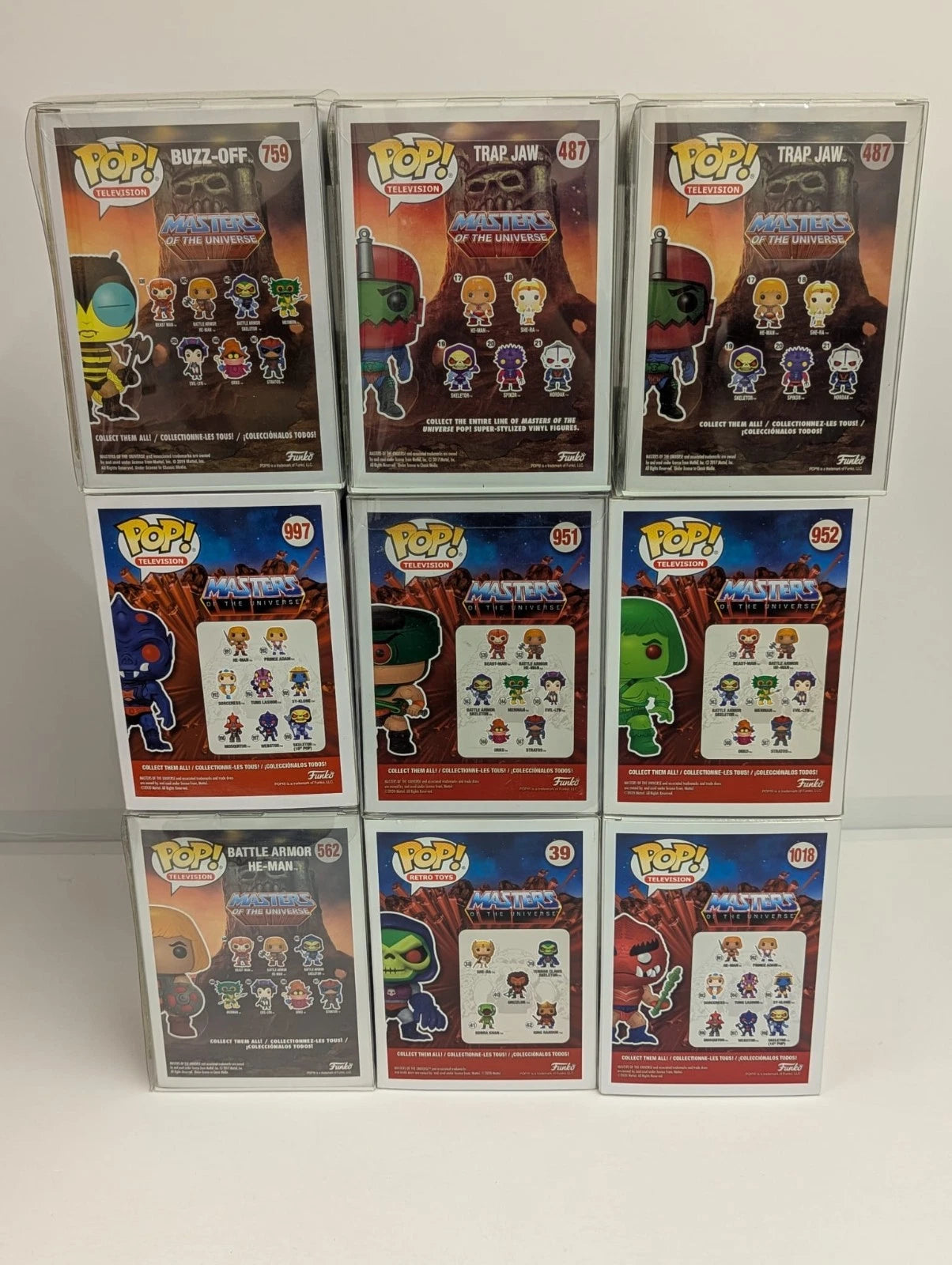 Masters of the Universe Funko Pop! Vinyl Figure Bundle of 29 Vinyl Figures