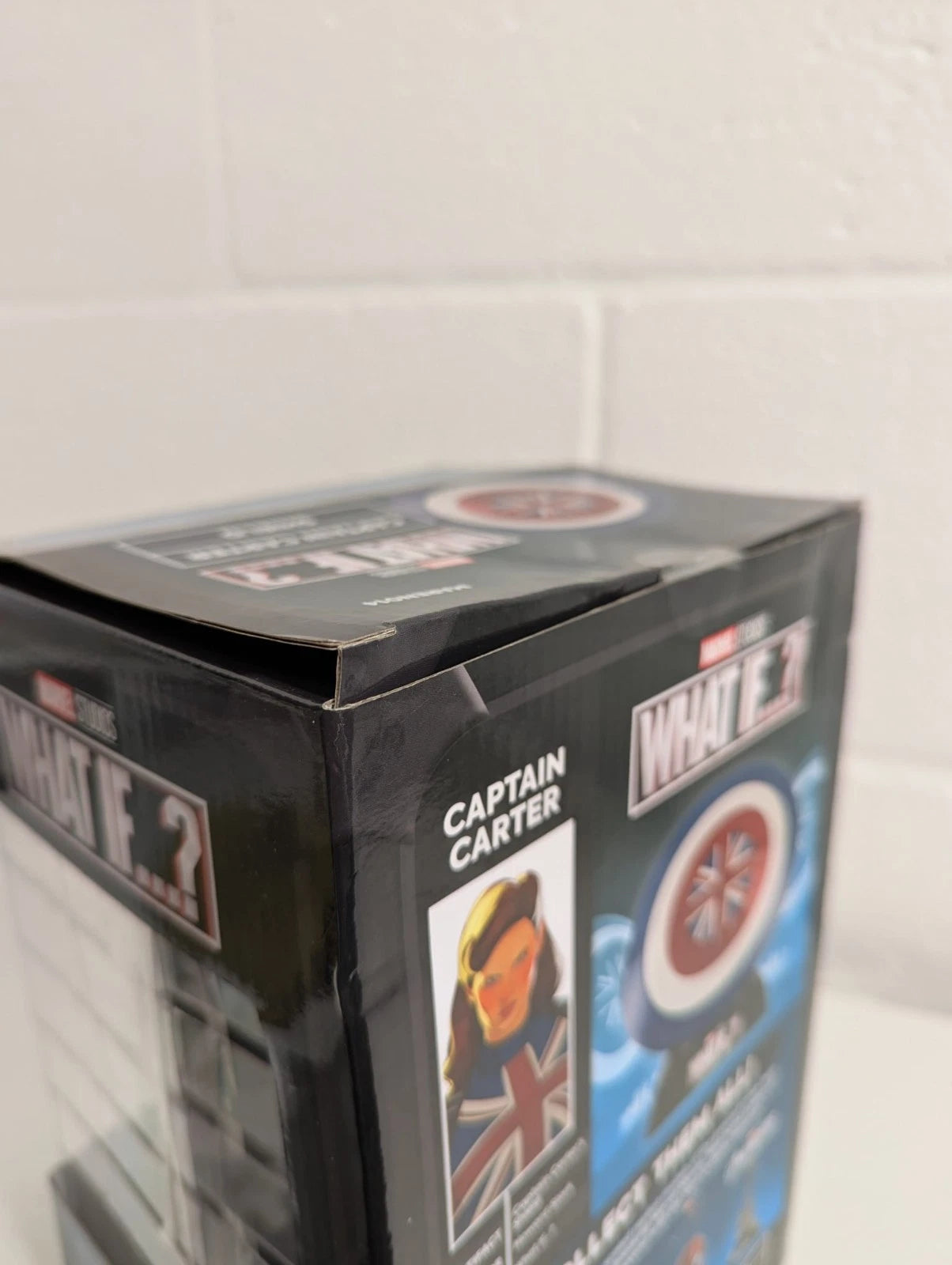 Marvel What If...? Captain Carter Shield Eaglemoss Hero Collector Statue