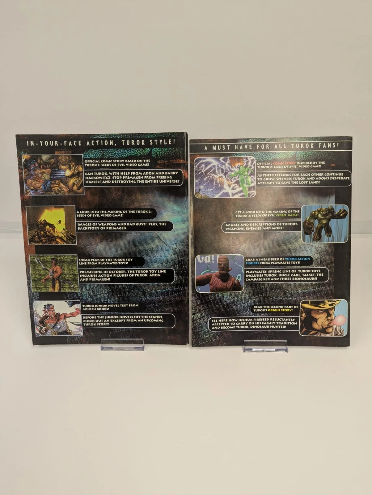 Turok 2 Seeds Of Evil and Adon's Curse Official Comic Bundle