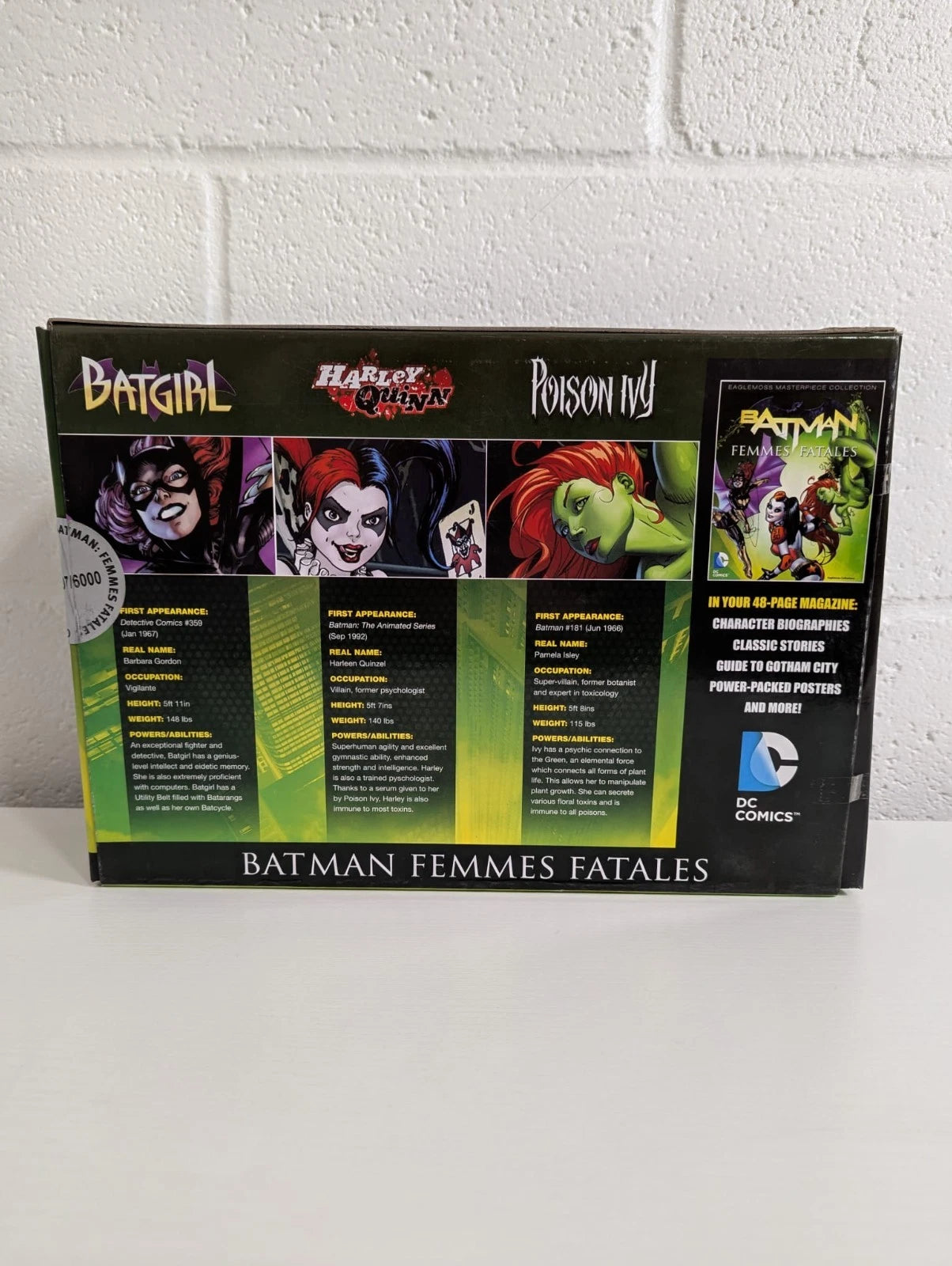 DC Comics Batman Femmes Fatales Eaglemoss Masterpiece Collection Figures & Magazine