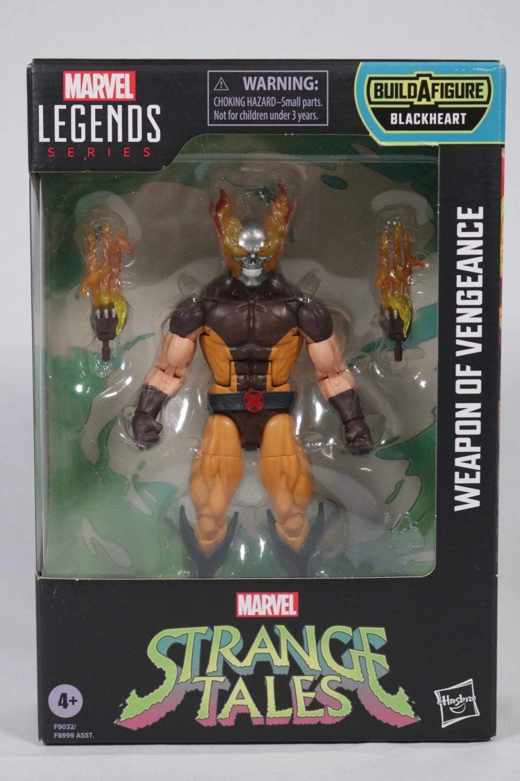Marvel Legend Blackheart Build a Figure Complete Set of Action Figures