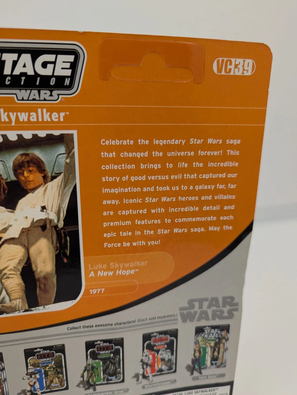 Star Wars The Vintage Collection Luke Skywalker Death Star Escape Action Figure