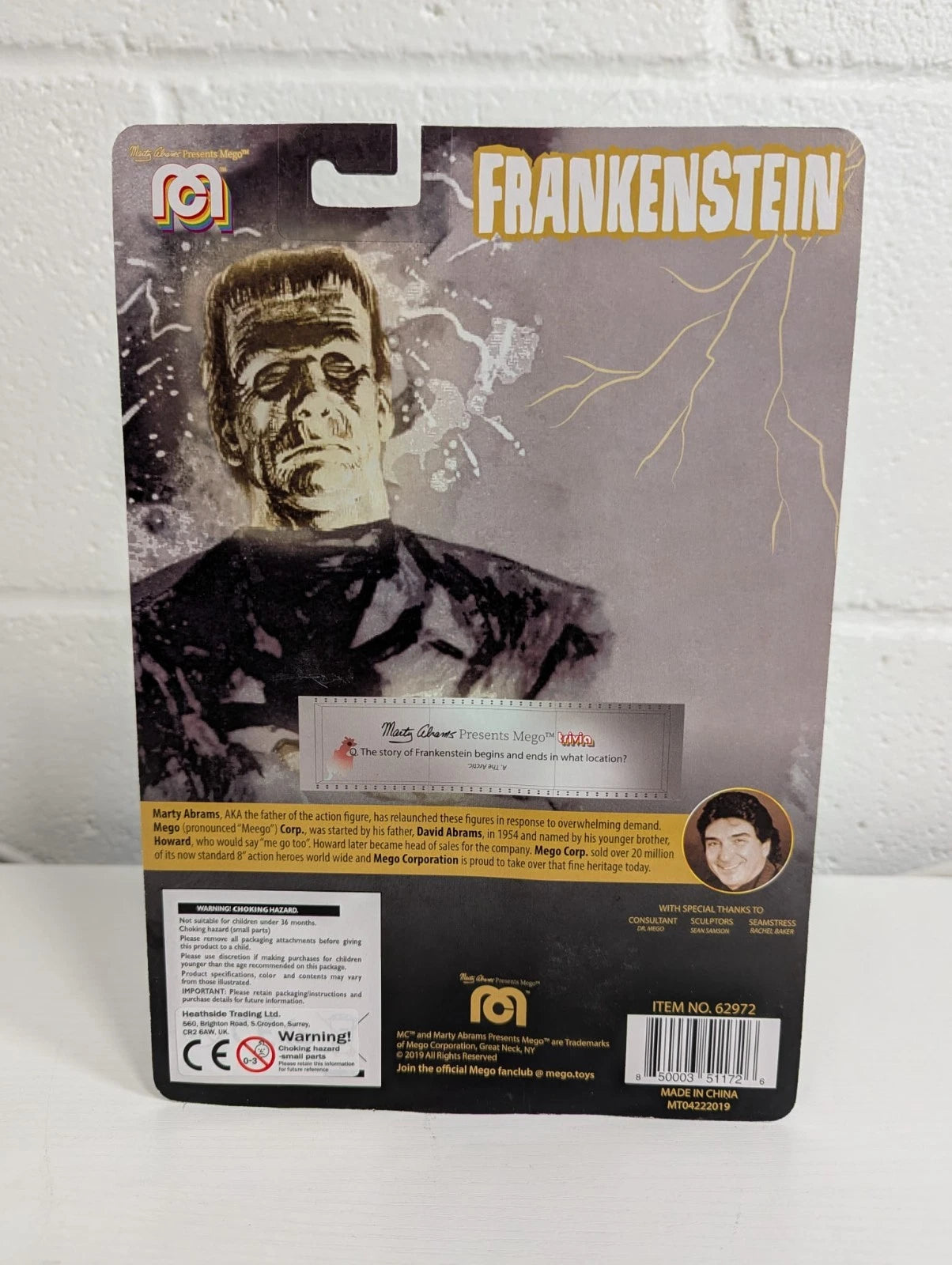 Frankenstein With Stitches 8" Mego Action Figure Limited Edition #375