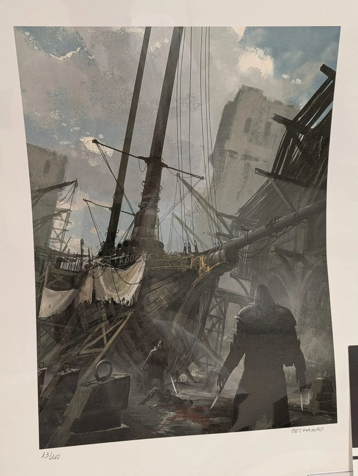 Assassins Creed The Arsenal Collectors Limited Edition Lithograph Art Print 013