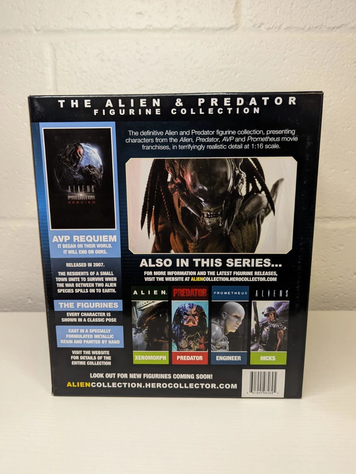 Alien vs Predator Requiem Predalien Eaglemoss 1/16 Scale Figurine
