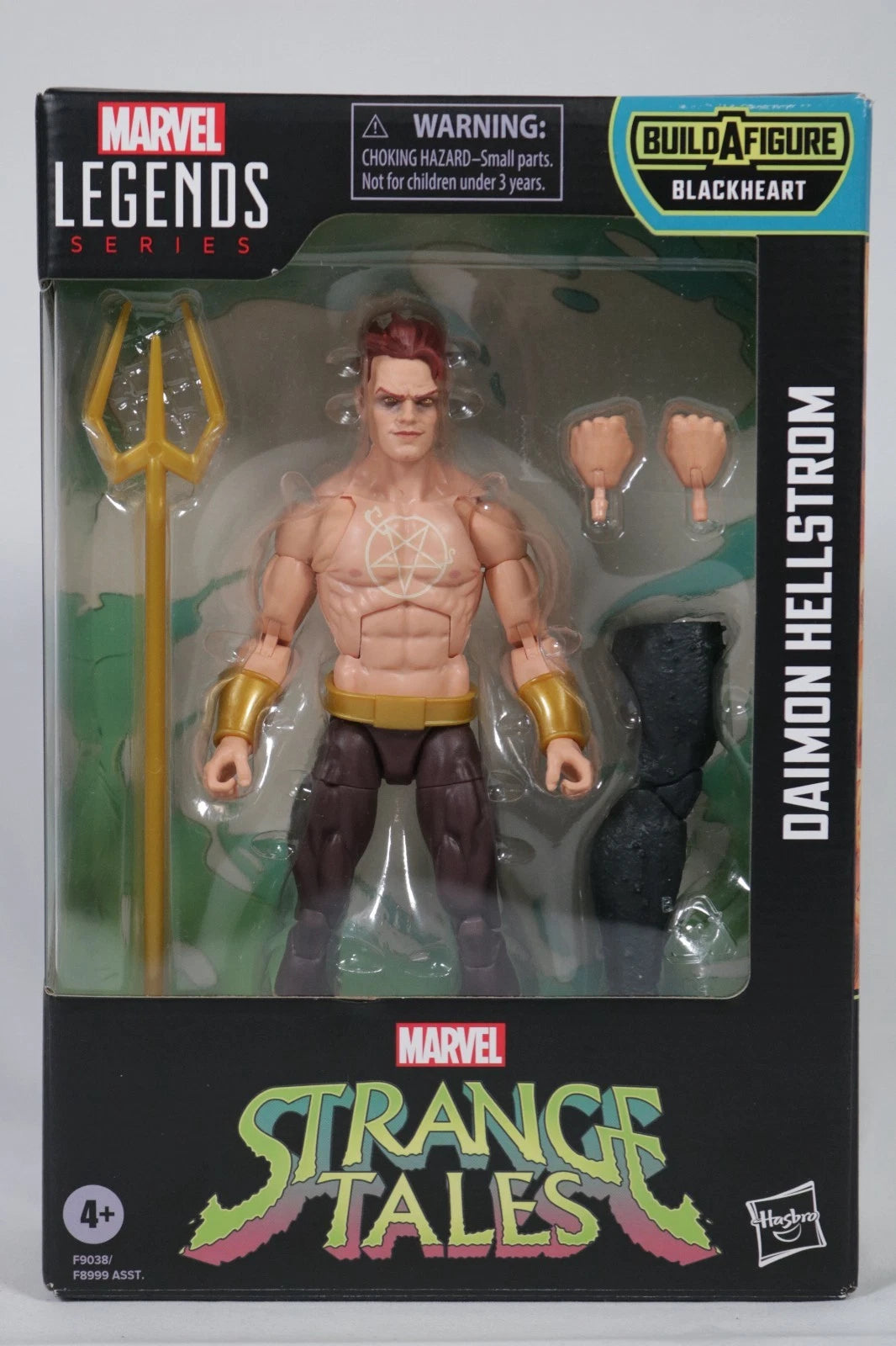 Marvel Legend Blackheart Build a Figure Complete Set of Action Figures