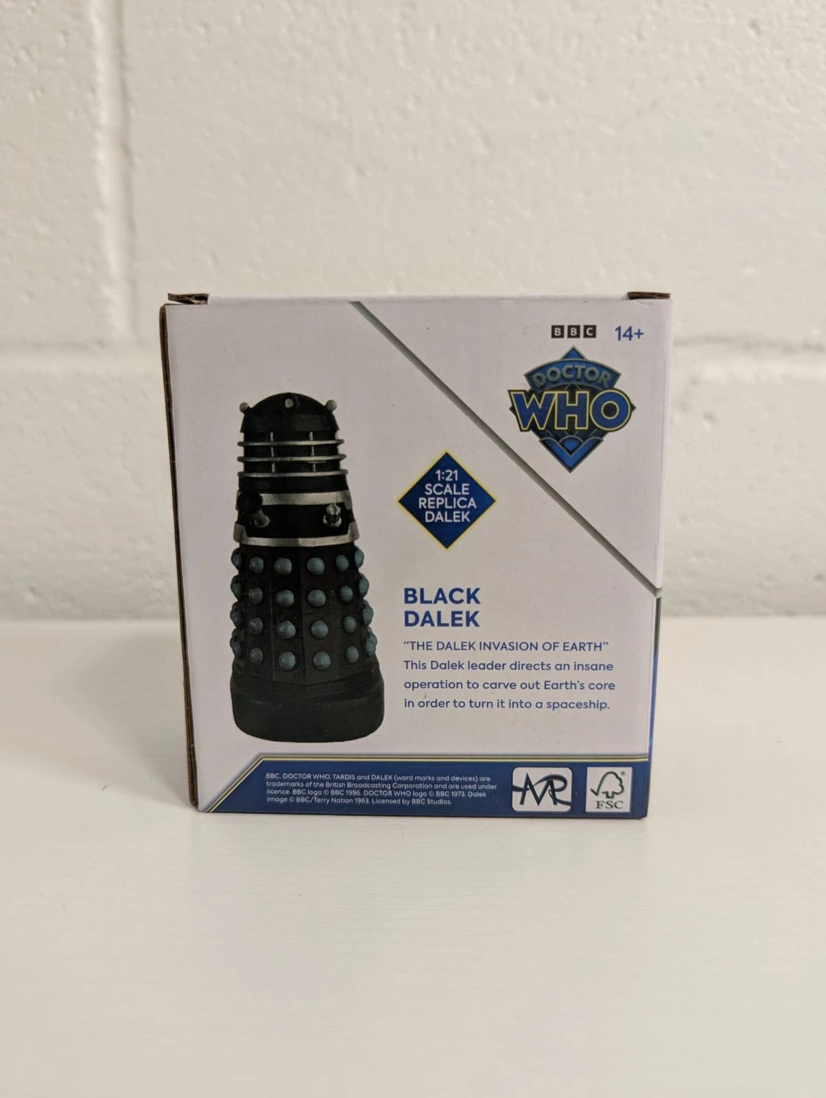 Doctor Who Black Dalek Master Replicas 1/21 Scale Figure