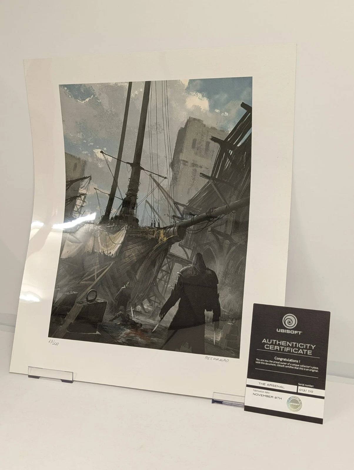 Assassins Creed The Arsenal Collectors Limited Edition Lithograph Art Print 013