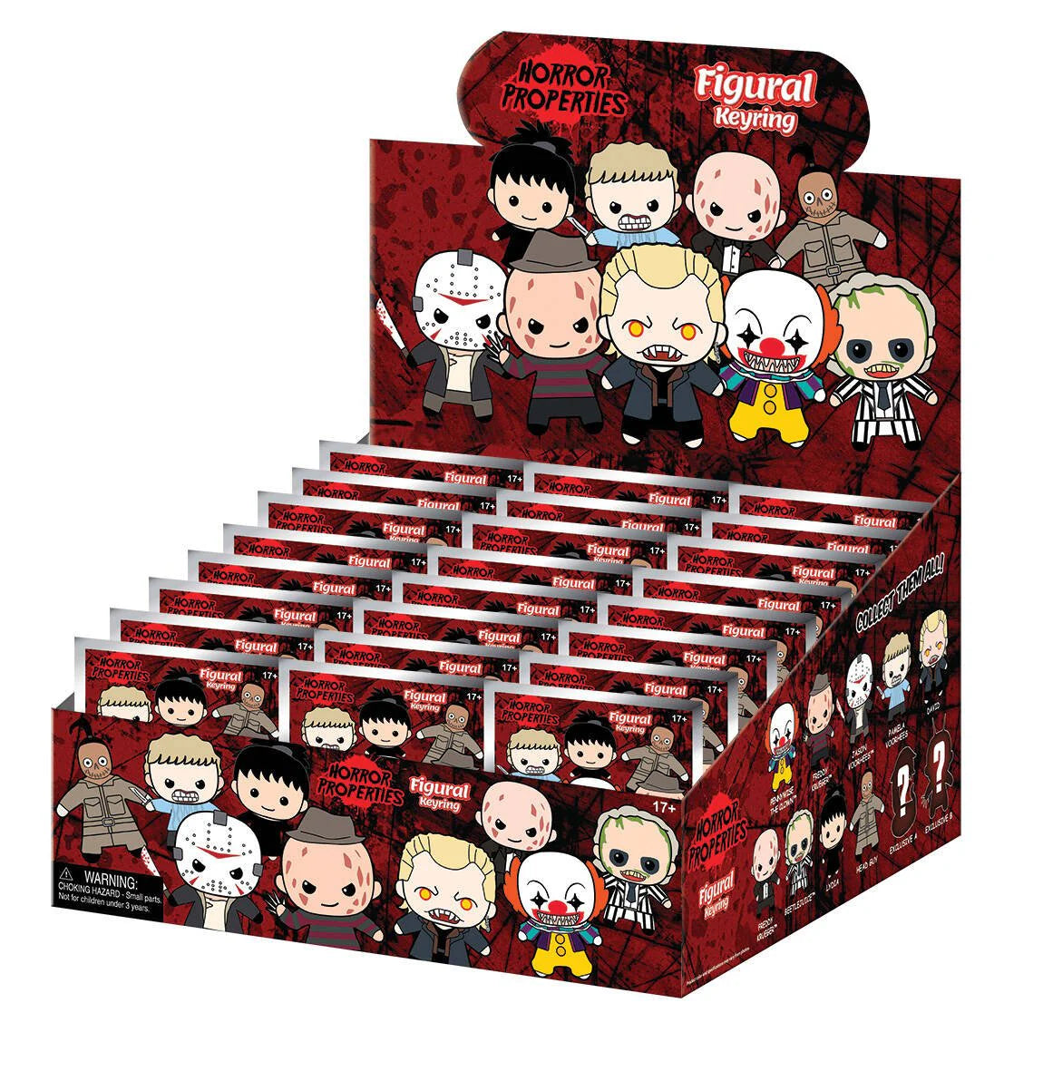 Warner Brothers Horror Figural Bag Clip Series 1