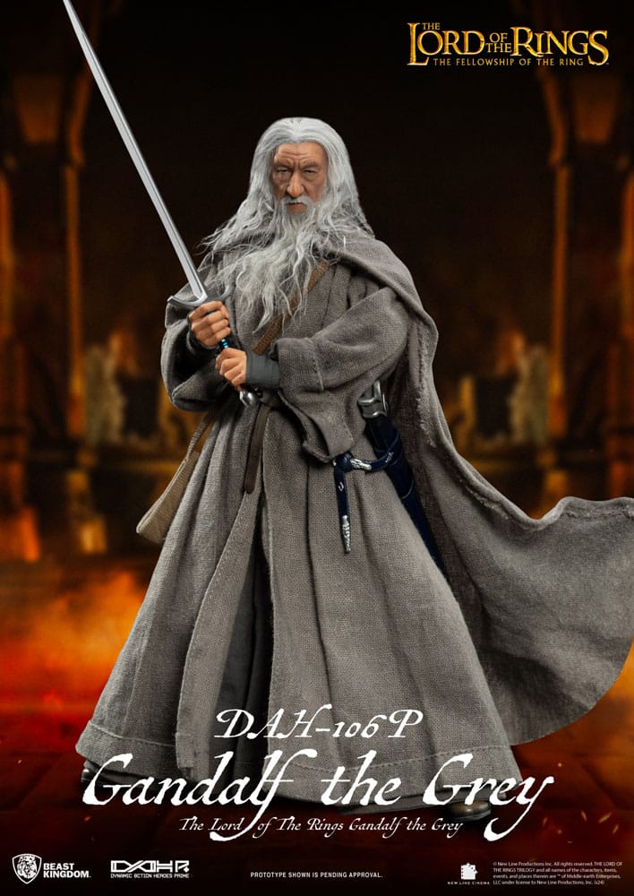 Lord of the Rings Gandalf the Grey Dynamic 8ction Heroes Action Figure