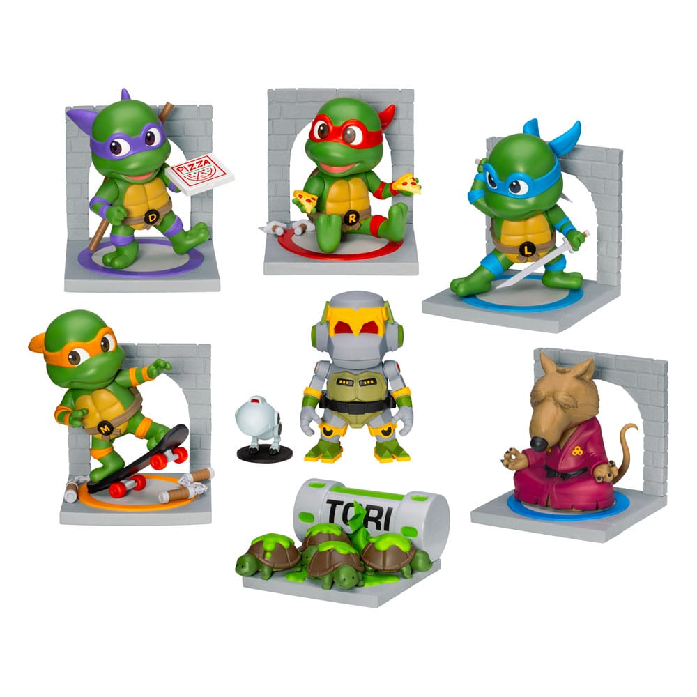 Teenage Mutant Ninja Turtles Mini Egg Attack Blind Box Figures (set of 6)