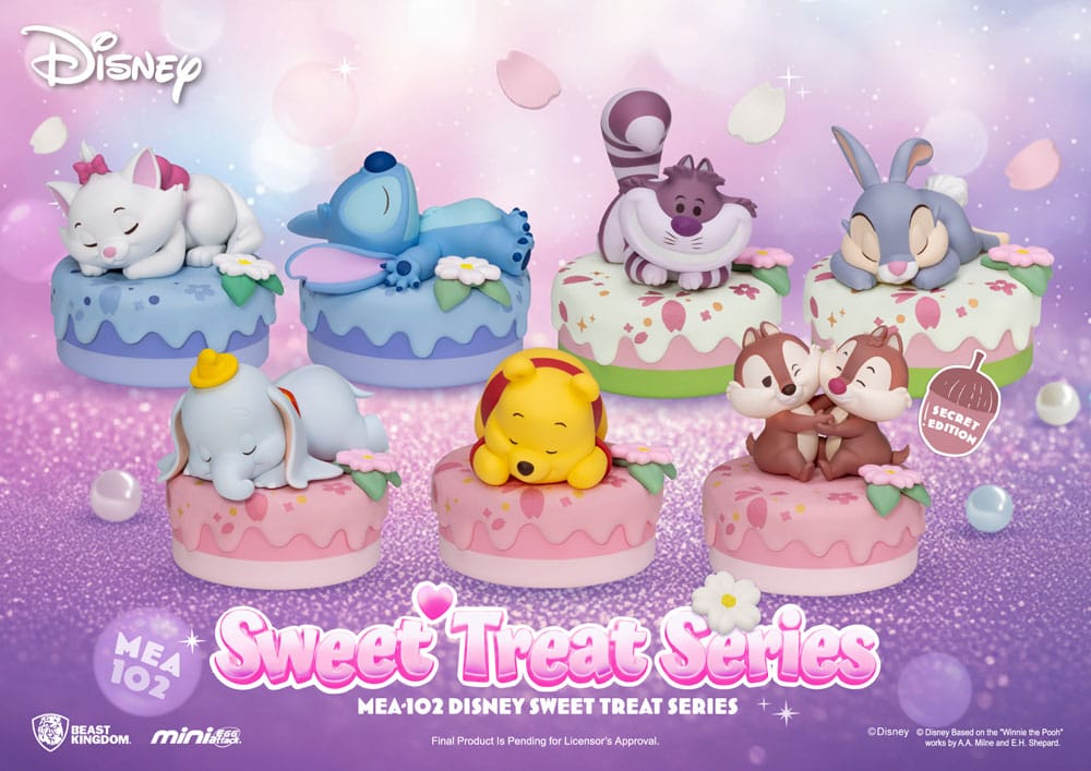 Disney Mini Egg Attack Dessert Delights Blind Box Figures (6) - 5 cm