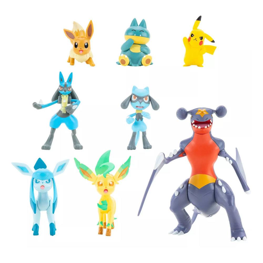 Pokémon Battle Mini Figures 8-Pack - Sinnoh Region Set