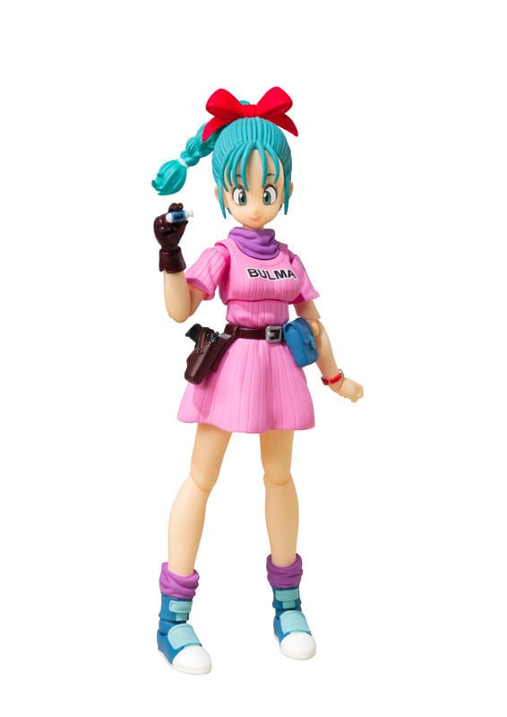 Dragon Ball S.H. Figuarts Bulma Adventure Begins Action Figure, 16 cm