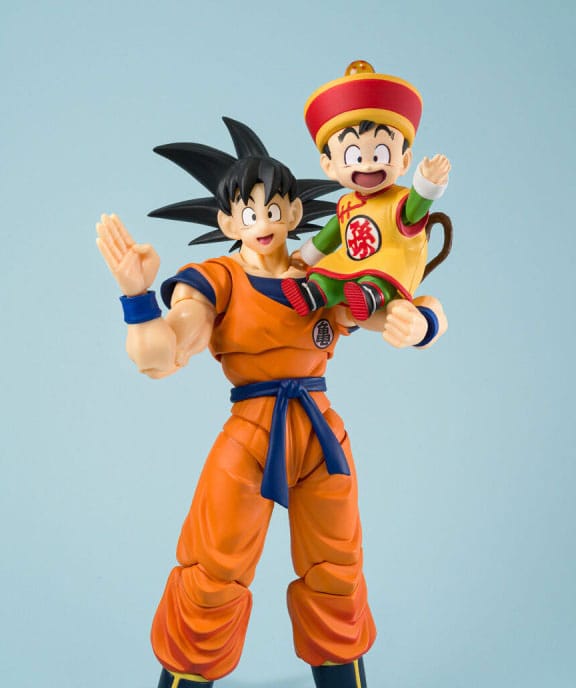 Dragon Ball S.H.Figuarts Son Goku & Son Gohan Action Figures