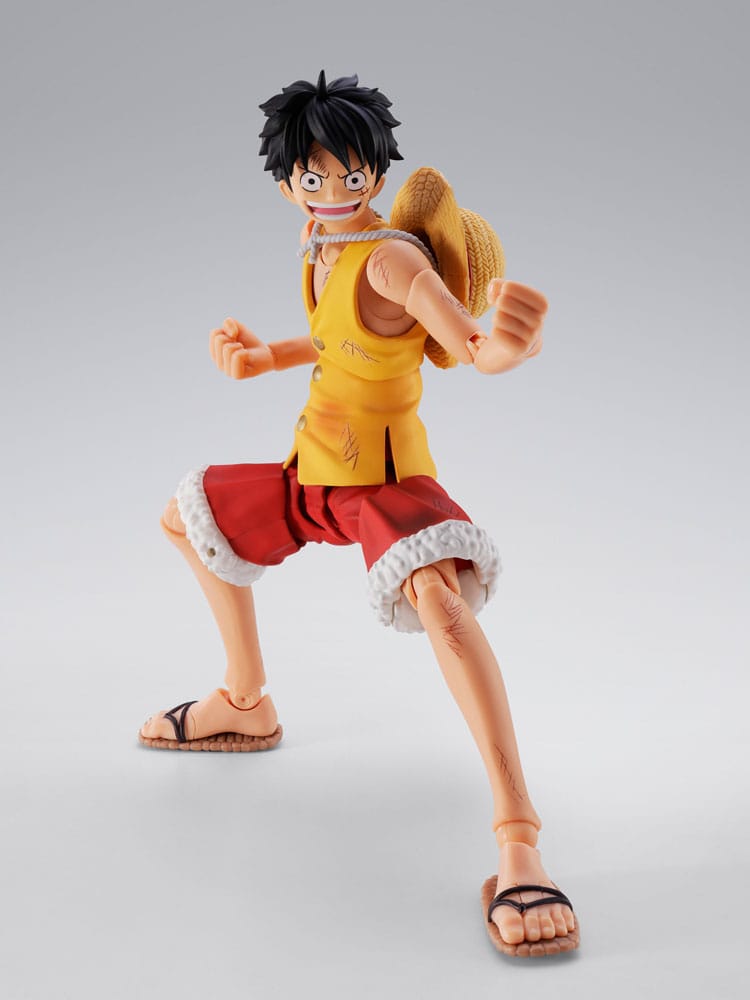 One Piece S.H.Figuarts Monkey D. Luffy Marineford Action Figure - 15 cm