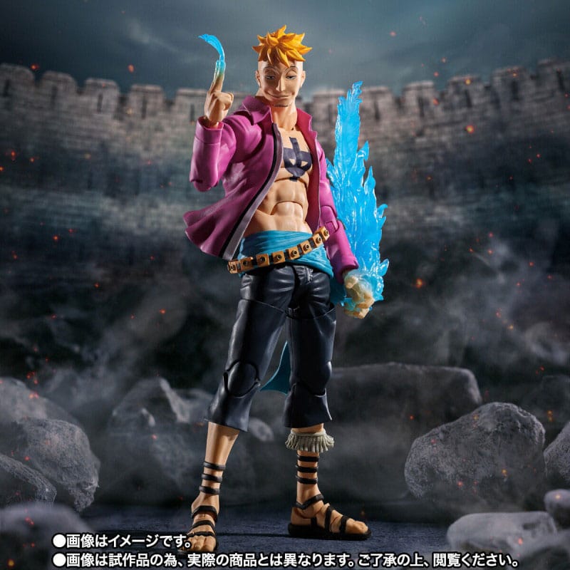 One Piece S.H.Figuarts Marco Marineford 17 cm Action Figure