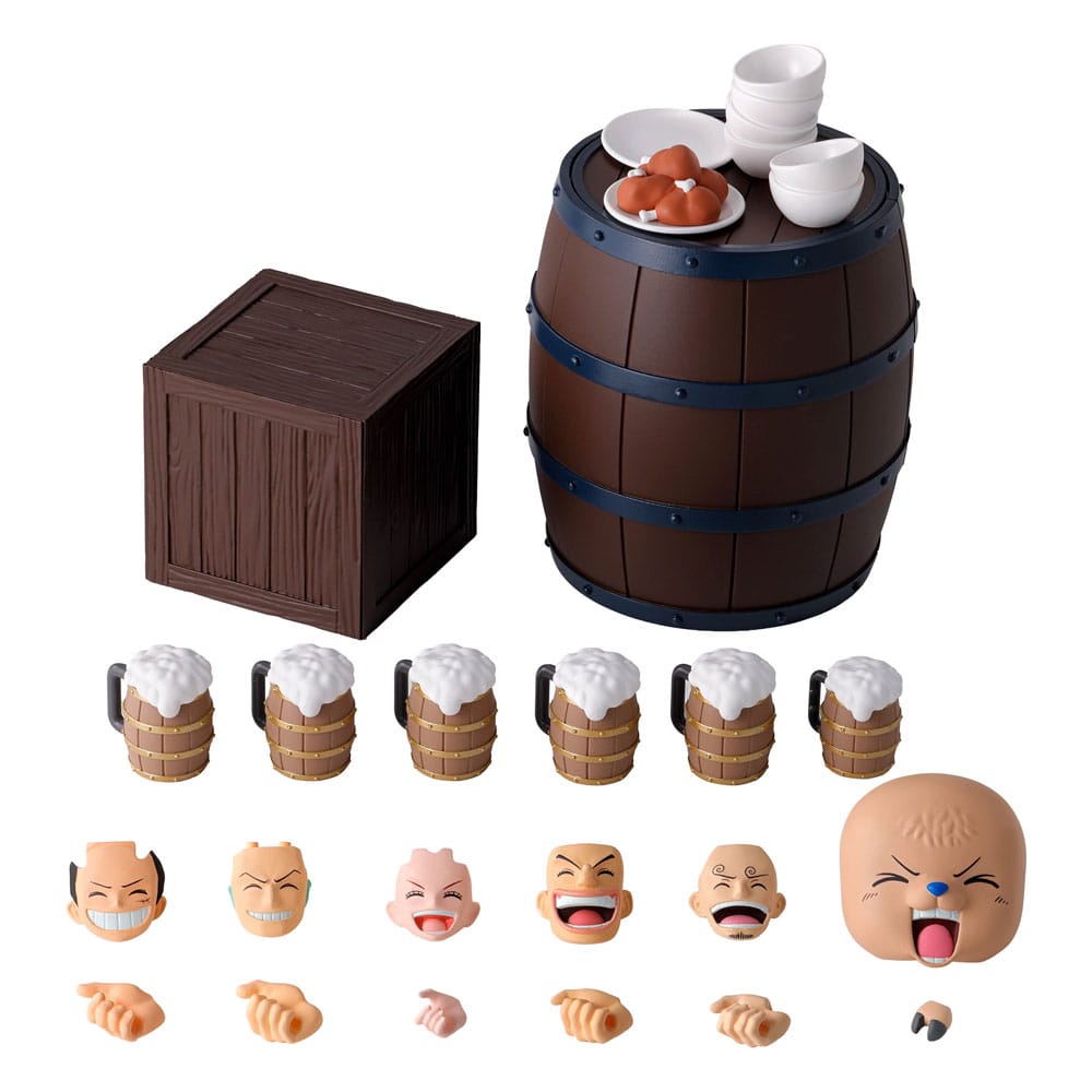 One Piece S.H. Figuarts Straw Hat Crew Party Accessory Set