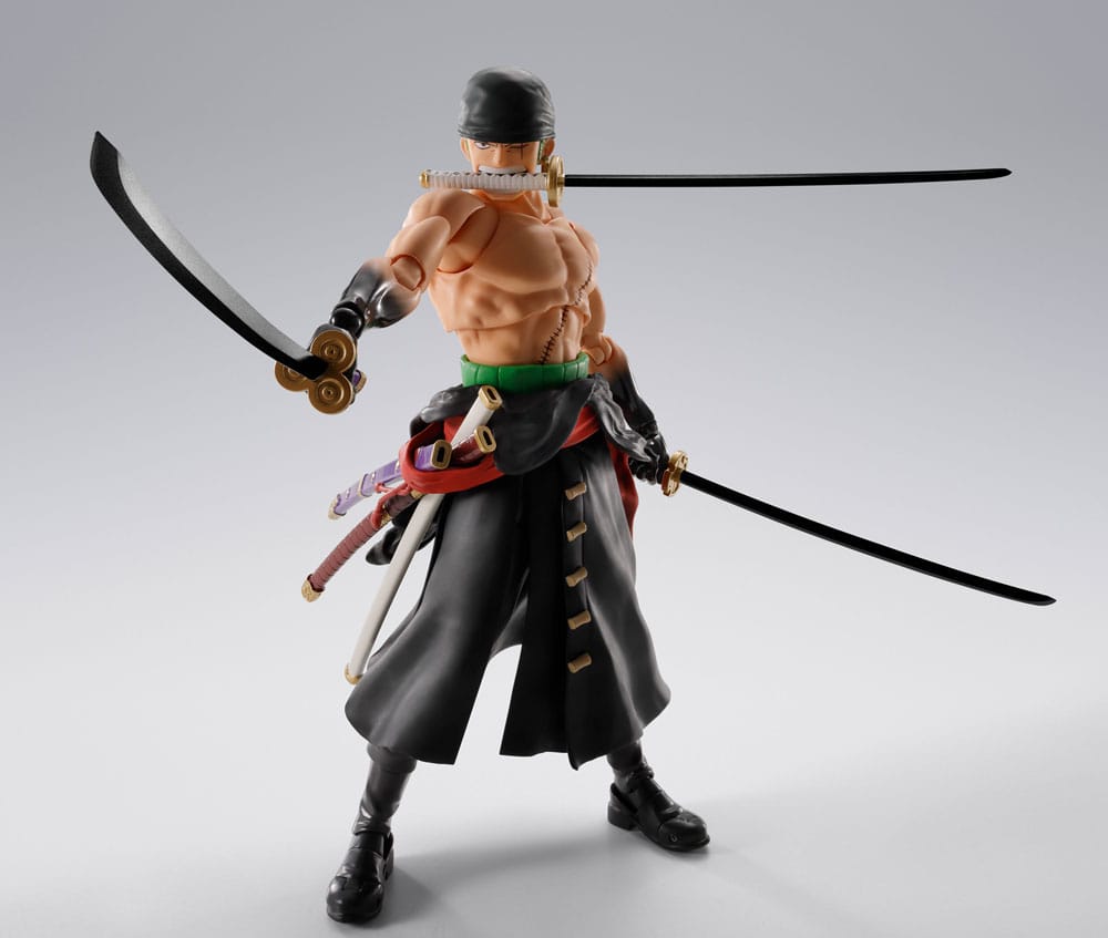 One Piece S.H.Figuarts Action Figure - Roronoa Zoro The King of Hell, 15cm