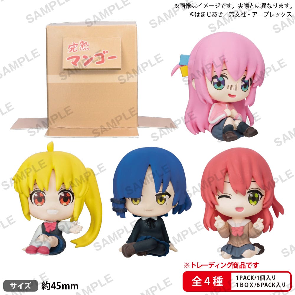 Bocchi the Rock! Band Edition Mini PVC Statues (6 Assorted)