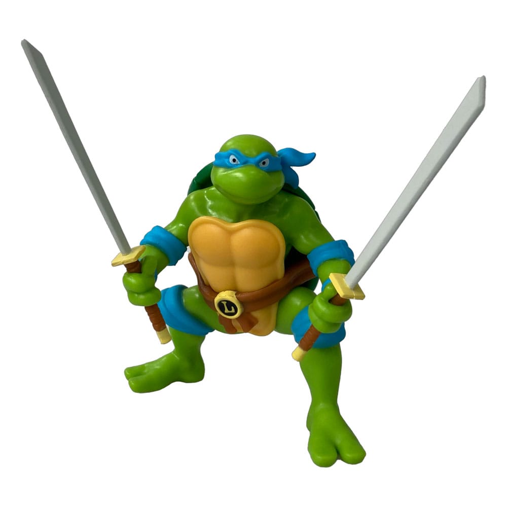 Teenage Mutant Ninja Turtles Retro Leonardo Mini Figure, 9 cm