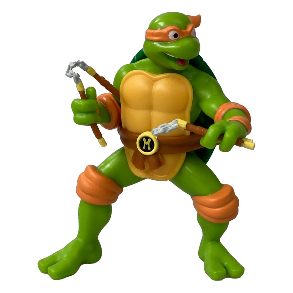 Teenage Mutant Ninja Turtles Retro Mini Figure - Michelangelo, 9cm