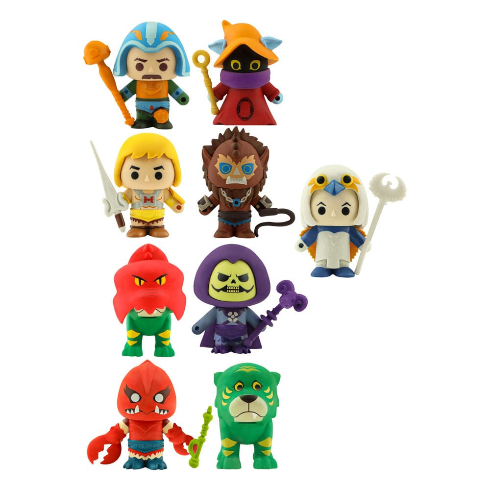 Masters of the Universe Gomee Mystery Mini Figures Display (24)