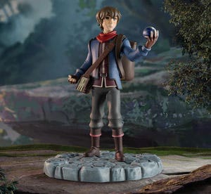 16cm Callum Statue from The Dragon Prince, Dark Horse