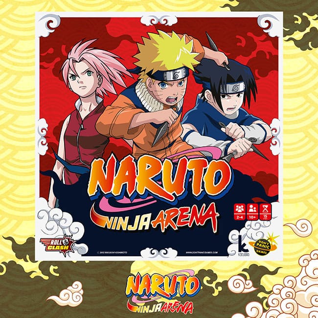 Naruto Ninja Arena Dice Game - Light Edition