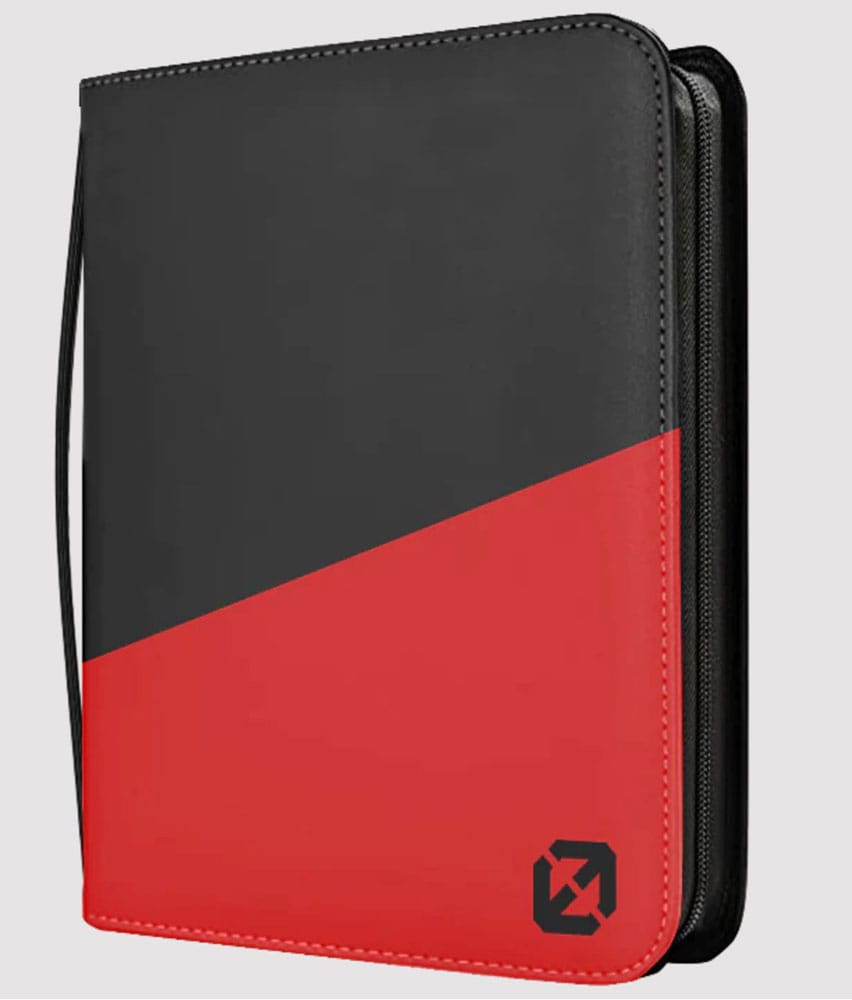 Evoretro Shield+ Topload Cards Storage Binder - Red & Black Edition
