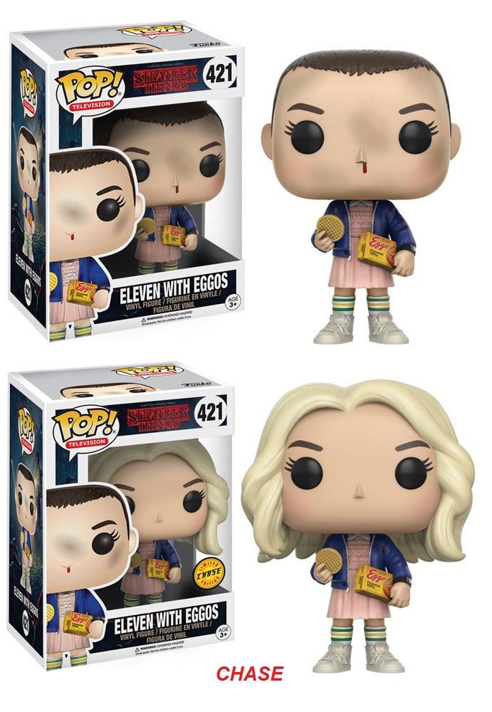 Stranger Things Funko POP! Eleven with Eggos Vinyl Figure Set